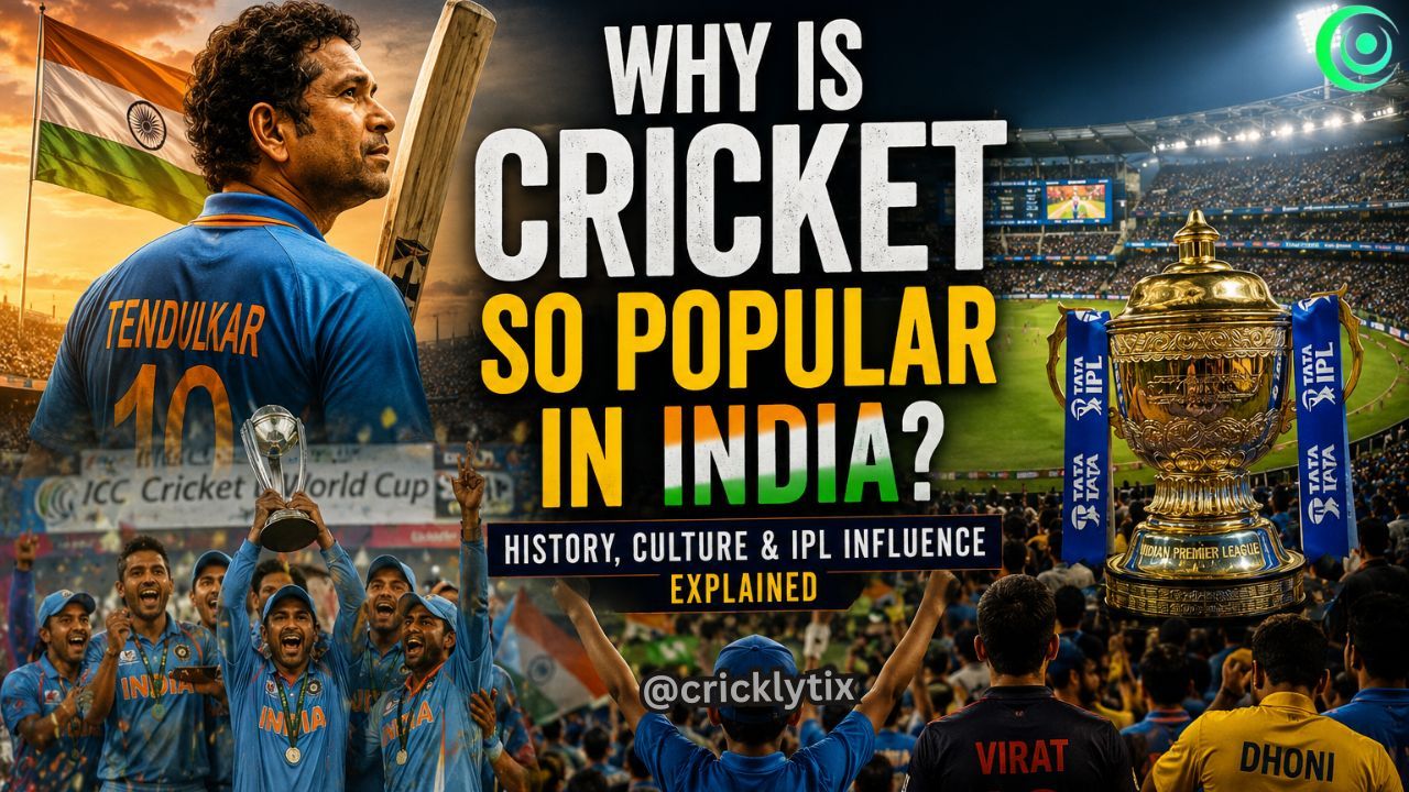 Why Is Cricket So Popular in India? History, Culture & IPL Influence Explained