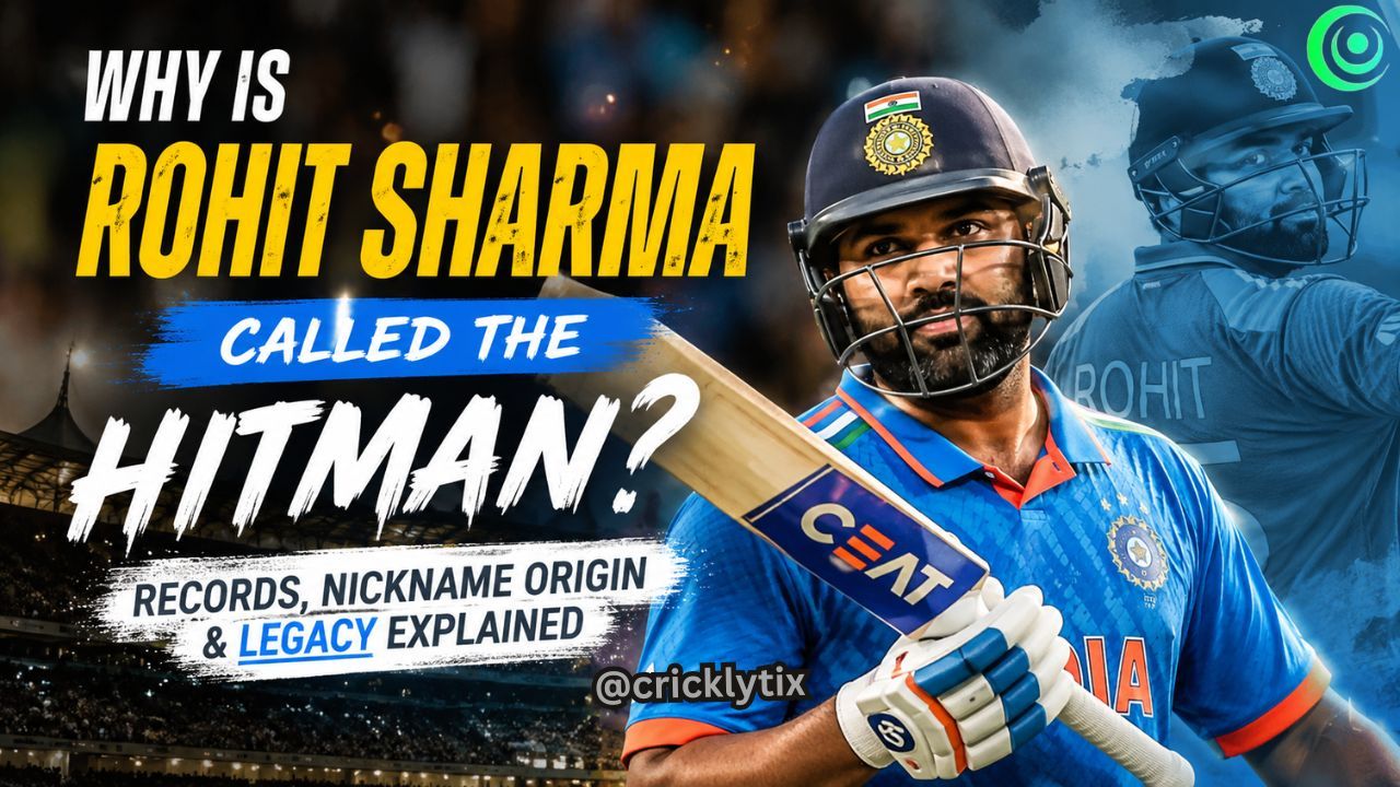 Why Rohit Sharma is  called the Hitman? Records, nickname origin & legacy explained