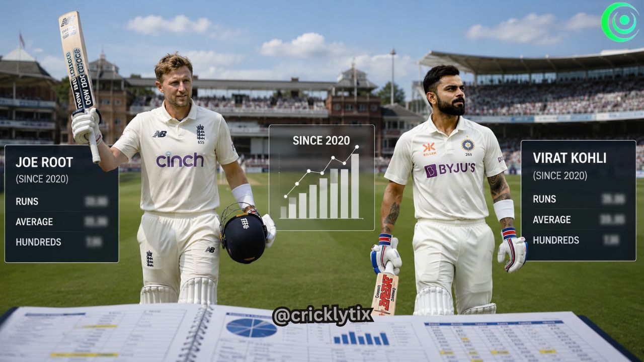 Joe Root vs Virat Kohli since 2020: who has really been the better Test batter?