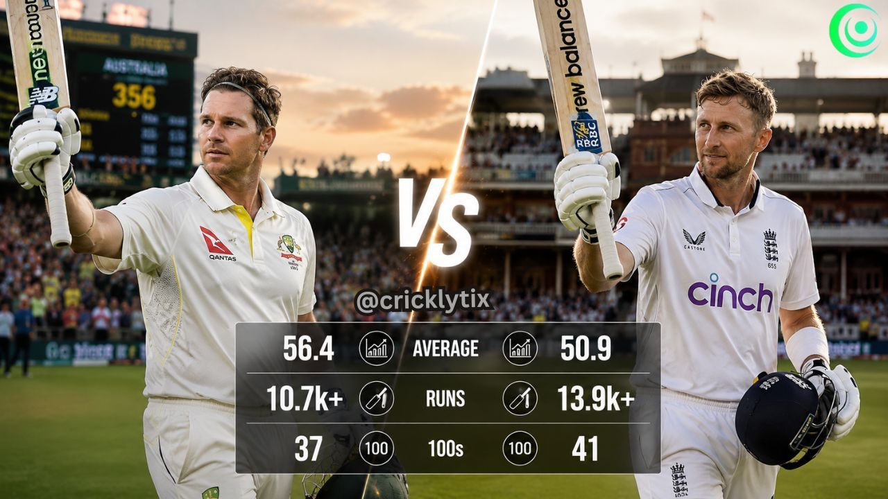Steve Smith vs Joe Root: who is the better Test batter?