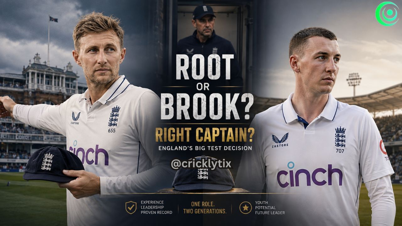 Harry Brook vs Joe Root: was England right to overlook Brook for Test captaincy?